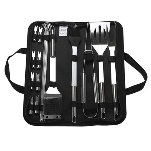 Ustensiles Barbecue,9Pcs Accessoire Barbecue Kit Barbecue Outil de