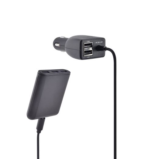 Bluestork Chargeur Allume-cigare USB 5 ports pour Tablette/Smartphone