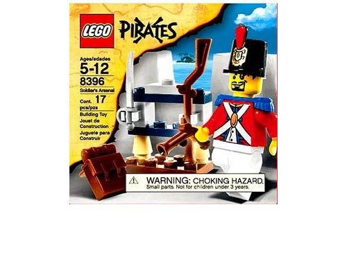 Lego Pirates Set 8396 Arsenal De Soldats