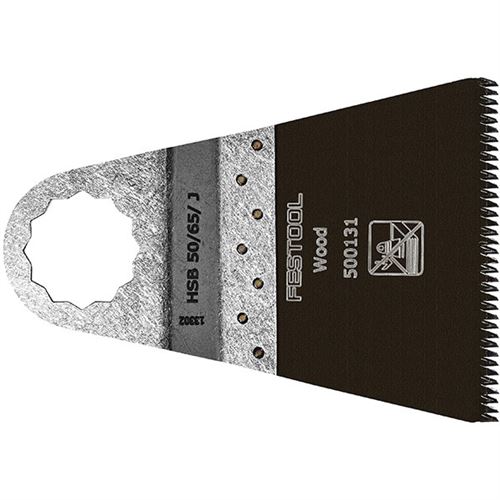 Paquet De 5 Lames De Scie pour Bois Hsb 50/65/J 5X pour Outil Oscillant Os 400 - Festool - 500145