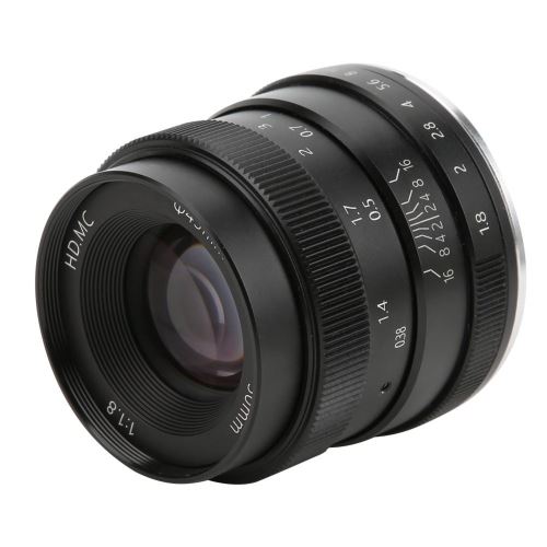 Objectif Focale Fixe Demi-Cadre 50Mm F1.8 Pour Canon M2 M3 M5 M6 M10 M100 M50 Caméra Sans Miroir