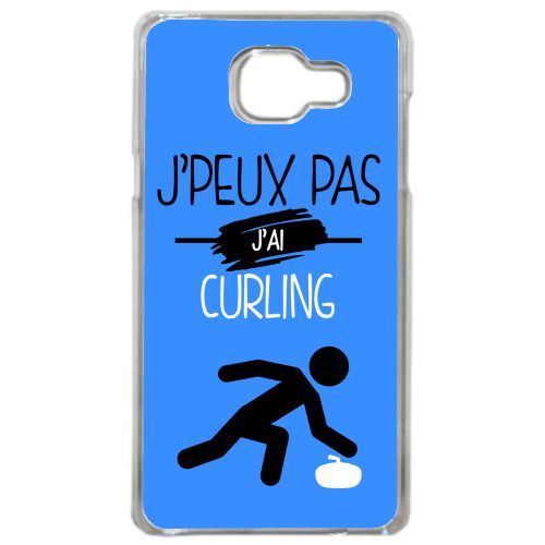 Coque j peux pas j ai curling 3 compatible samsung galaxy a3 2016 transparent