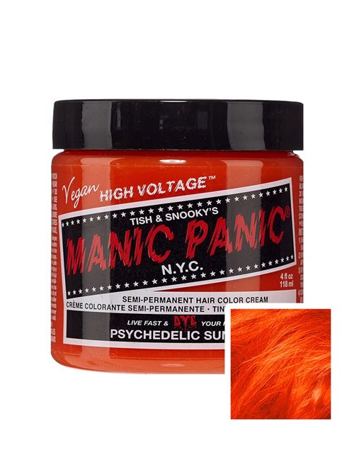 Manic Panic Teinture pour cheveux coloration semi-permanente 118ml - Sunset