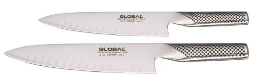 Global g-63 couteau du chef lame cannelée 16 cm