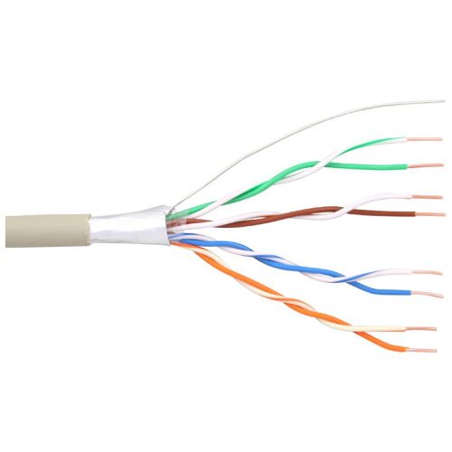 Câble téléphone 8- fils, 4x2x0,6mm, pour installation, bobine à 100m -  Câbles ADSL - Achat & prix