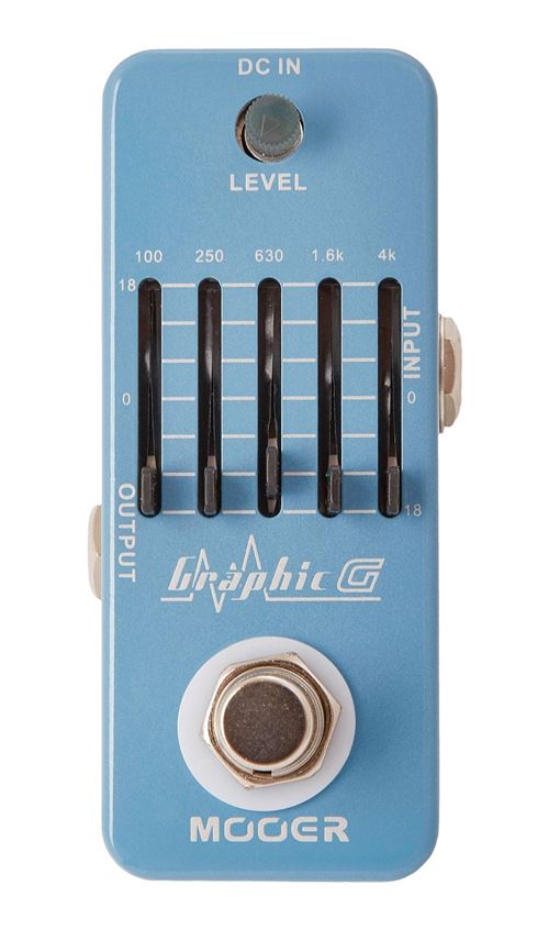 Mooer Graphic G - Égaliseur graphique 5 bandes pour guitare