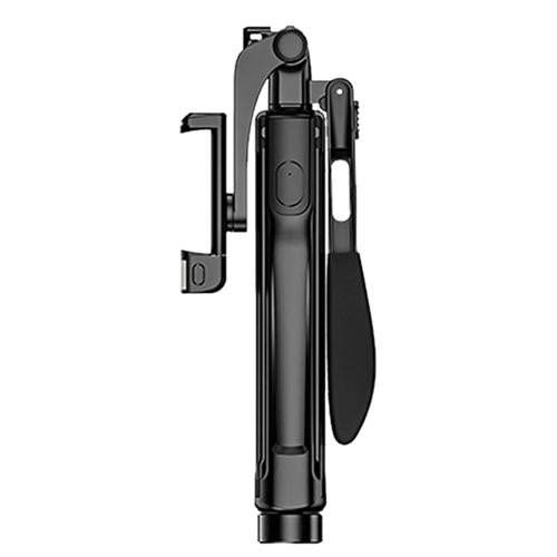 Bluetooth selfie Memory Stick rétractable Trépied de poche anti-tremblement stabilisateur Artefact en direct @Uiao