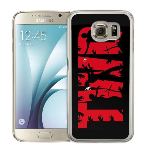 Coque pour Samsung Galaxy S7 walking dead twd logo