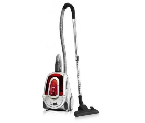 Fakir 3646003 aspirateur traîneau clyde bl 181, 750 w, argent rouge