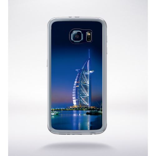 Coque Dubai Compatible Samsung Galaxy S6 Transparent