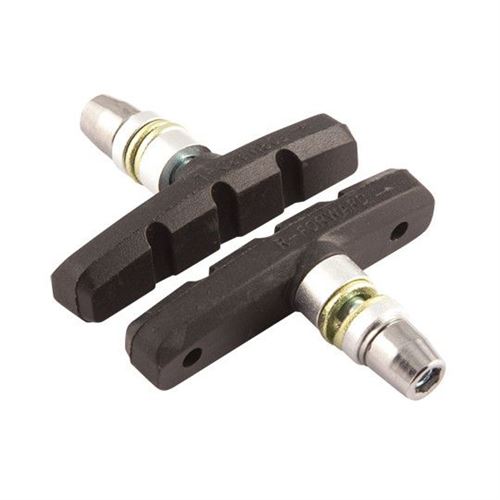 Porte patin vtt clarks a vis v-brake asymetrique noir 70mm (pr)