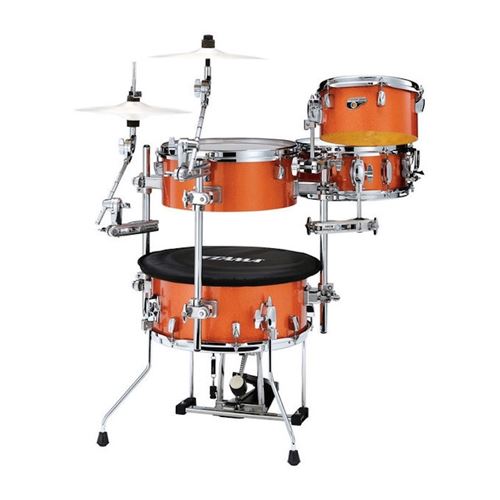 Tama Cocktail Jam CJB46C-BOS Bright Orange Sparkle - Batterie acoustique 4 fûts ( sans cymbales )