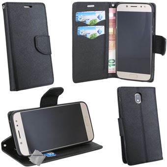 Housse etui coque pochette portefeuille pour Samsung Galaxy J5 2017 avec film ecran NOIR NOIR Coque et etui telephone mobile Achat prix fnac