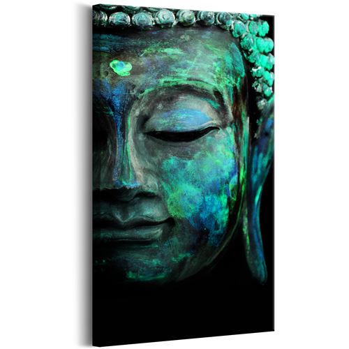 Tableau - Green Mask - Décoration, image, art | Zen | 40x80 cm |