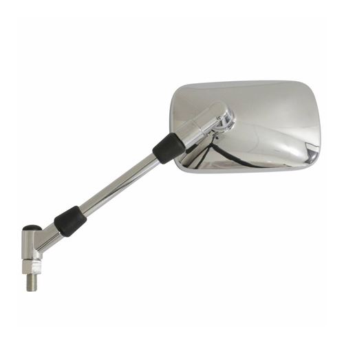 Retroviseur maxiscooter adaptable suzuki 650 bandit 2007+2008, 1250 bandit 2007+2012, 650 sv 2003+2010 Gris