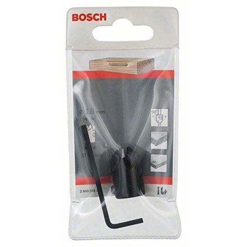 Bosch 2608585740 Fraise Ã Lamer Amovible pour Mã"Ches Hãlicoã¯Dales Ã Bois Ã˜ 6 Mm