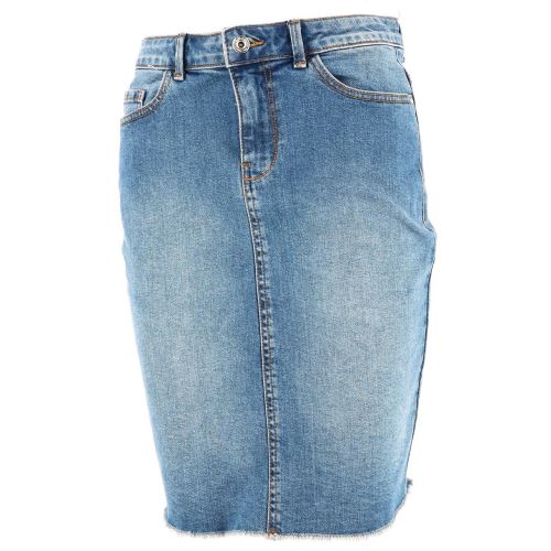Jupe Only Eliza blue denim jupe l Bleu taille : 36 réf : 18681