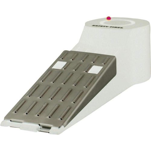 KH Security 100185 Safety First Alarme de porte Butée de 27,3 x 15,5 x 7 cm Blanc