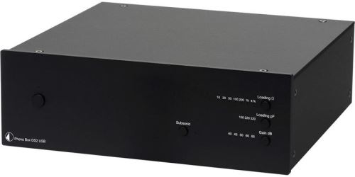 Pro-Ject Phono Box DS2 Noir - Préamplificateur Phono RIAA