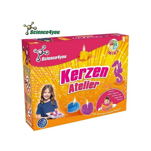 science4you 181607323 Bougies Atelier, experimentierkästen