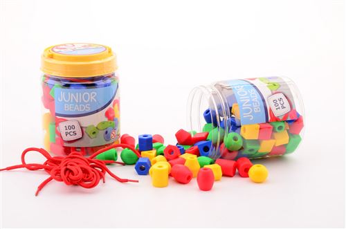 Ensemble de perles Junior 100 pièces dans un seau
