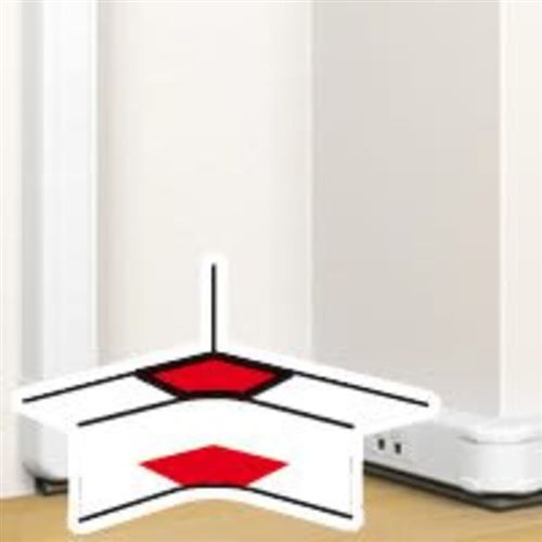 Angle LEGRAND 50x80 intérieur 80° a 100° goulotte clippage directe