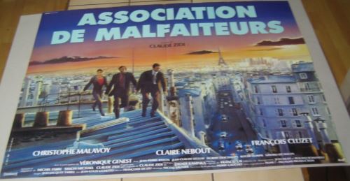 Association De Malfaiteurs AFFICHE CINEMA ORIGINALE