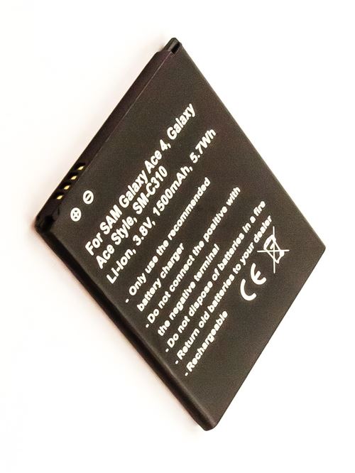 Battery SAM Galaxy Ace 4 3G, Galaxy Ace Style, SM-G310, Li-ion, 3,8V, 1500mAh, 5,7Wh