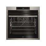 AEG BPE742320M - Four - intégrable - niche - largeur : 56 cm - profondeur : 55 cm - hauteur : 59 cm - avec système auto-nettoyant - classe A+ - acier inoxydable