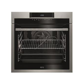AEG BPE742320M - Four - intégrable - niche - largeur : 56 cm - profondeur : 55 cm - hauteur : 59 cm - avec système auto-nettoyant - classe A+ - acier inoxydable