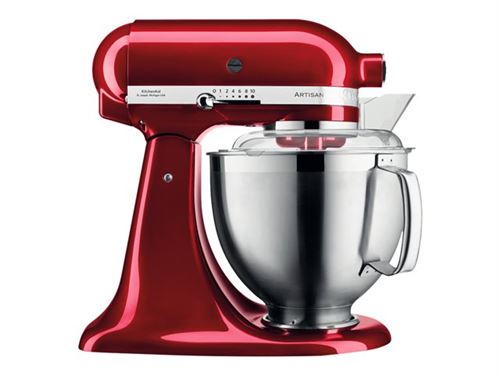 KitchenAid Artisan Premium 5KSM185PSECA - Robot pâtissier - 300 Watt - rouge pomme damour | Fnac - Image 1