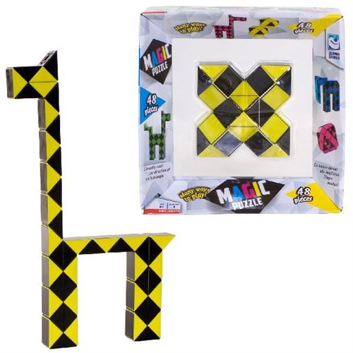 Clown Games Magic Puzzle 48 pièces jaune