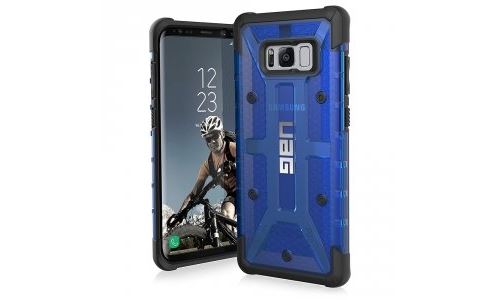 UAG Plasma - Achterzijde behuizing voor mobiele telefoon - zwart, kobalt - voor Samsung Galaxy S8+