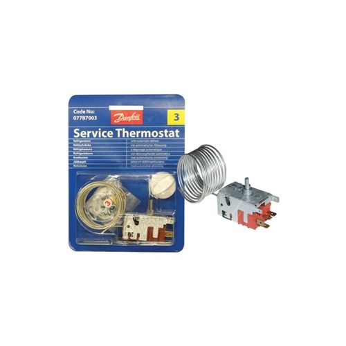 Générique Thermostat Danfoss 077B7003 Pour Refrigerateur Divers Marques