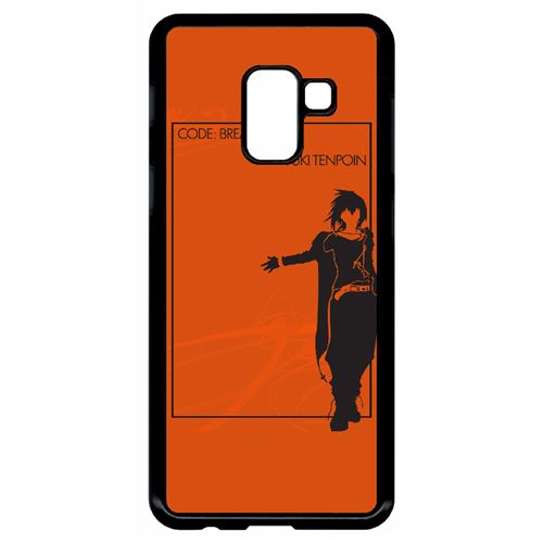 Coque My-Kase pour Galaxy A8 (2018) - code breaker yuki tenpoin - Plastique Noir