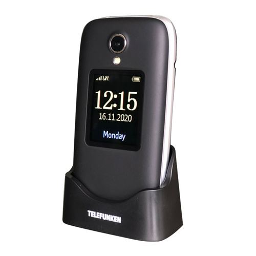 Téléphone Portable Telefunken S560 noir