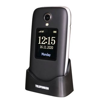 Téléphone portable senior à clapet Telefunken S560 noir - Téléphone portable  basique - Achat & prix | fnac