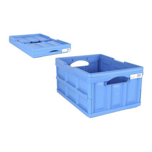 Boîte de rangement Ursus Tontarelli 32 L Pliable Bleu (47,5 x 35,2 x 23 cm)