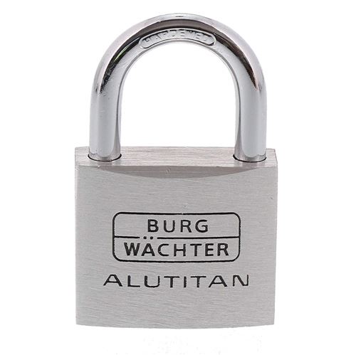 Burg Wächter 770 Aluminium Titanium Cadenas, 40 mm, 1 pièce 105021884