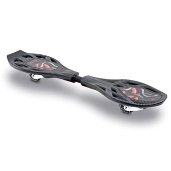 Waveboard Street Surfing The Wave 360 - Skateboard à Roulettes Pivotantes - Rouge/Gris/Noir