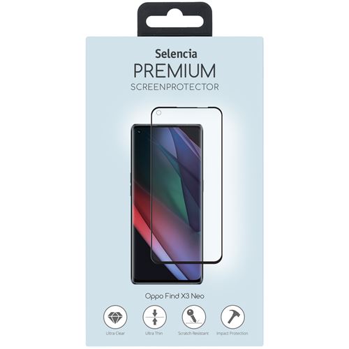 Verre Trempé pour Oppo Find X3 Neo Selencia Transparent