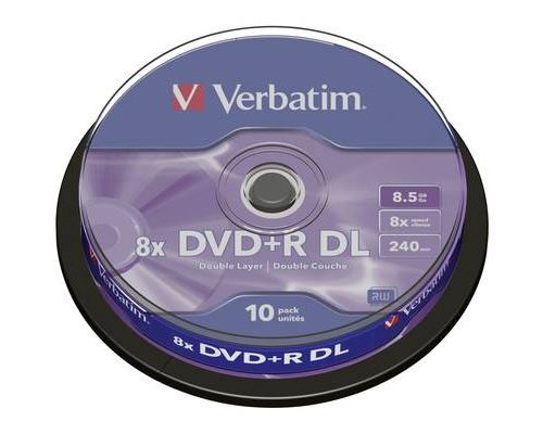 Verbatim - DVD+R DL - 8.5 Go 8x - DVD vierge - Achat & prix