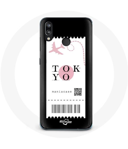 Coque pour Huawei P20 Lite Billet d'avion Tokyo Japon Maniacase