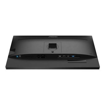 AOC Pro-line 24P2QM - P2 Series - écran LED - 24" (23.8" visualisable) - 1920 x 1080 Full HD (1080p) @ 75 Hz - VA - 300 cd/m² - 3000:1 - 4 ms - HDMI, DVI, DisplayPort, VGA - haut-parleurs - noir