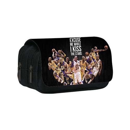 Trousse à crayon Kobe Bryant pour Garçon et Filles (PC5651) 20x10x7.5 cm Multicolore