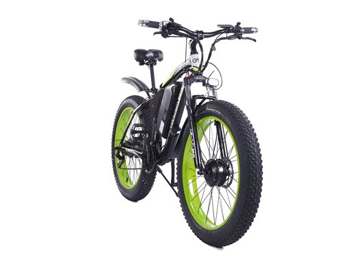 Vélo électrique GOGOBEST GF700 50km/h 500W Noir vert - SILDEL VELO