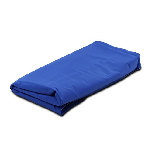 Coussin lit pour chien en polyester coloris bleu - Longueur 50 x profondeur 90 cm. -JUANIO-