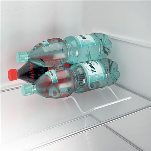 Porte bouteilles 6 pièces pour frigo - Metaltex - Blanc - Métal - Boîte de  rangement à la Fnac