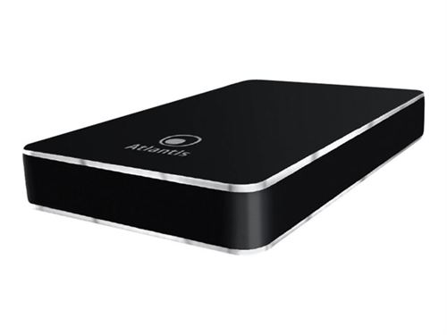 Atlantis Linea Professional DiskMaster 213B - Boitier externe - 2.5 - SATA 3Gb/s - USB 3.0 - noir