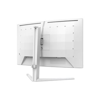 Philips Evnia 5000 27M2C5501 - Écran LED - jeux - incurvé - 27" - 2560 x 1440 QHD @ 180 Hz - Fast VA - 5000:1 - HDR10 - 0.5 ms - 2xHDMI, DisplayPort - blanc